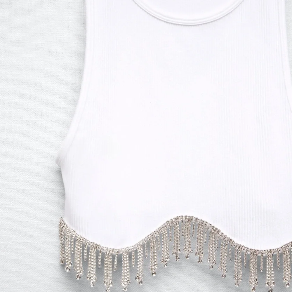 Zara Rhinestone Tank - Picture 2 of 2